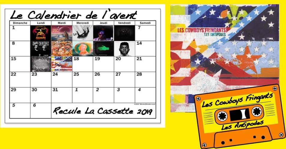PodCassette's tweet photo. Episode 234 - Les Cowboys Fringants - Les Antipodes (Le Calendrier de l’Avent)

Spotify : https://t.co/dQg1A2A9oQ

iTunes : https://t.co/P9vftkwH0u

#lescowboysfringants #lesantipodes #critique #lacassette #podcast https://t.co/RXKLAOxWtw