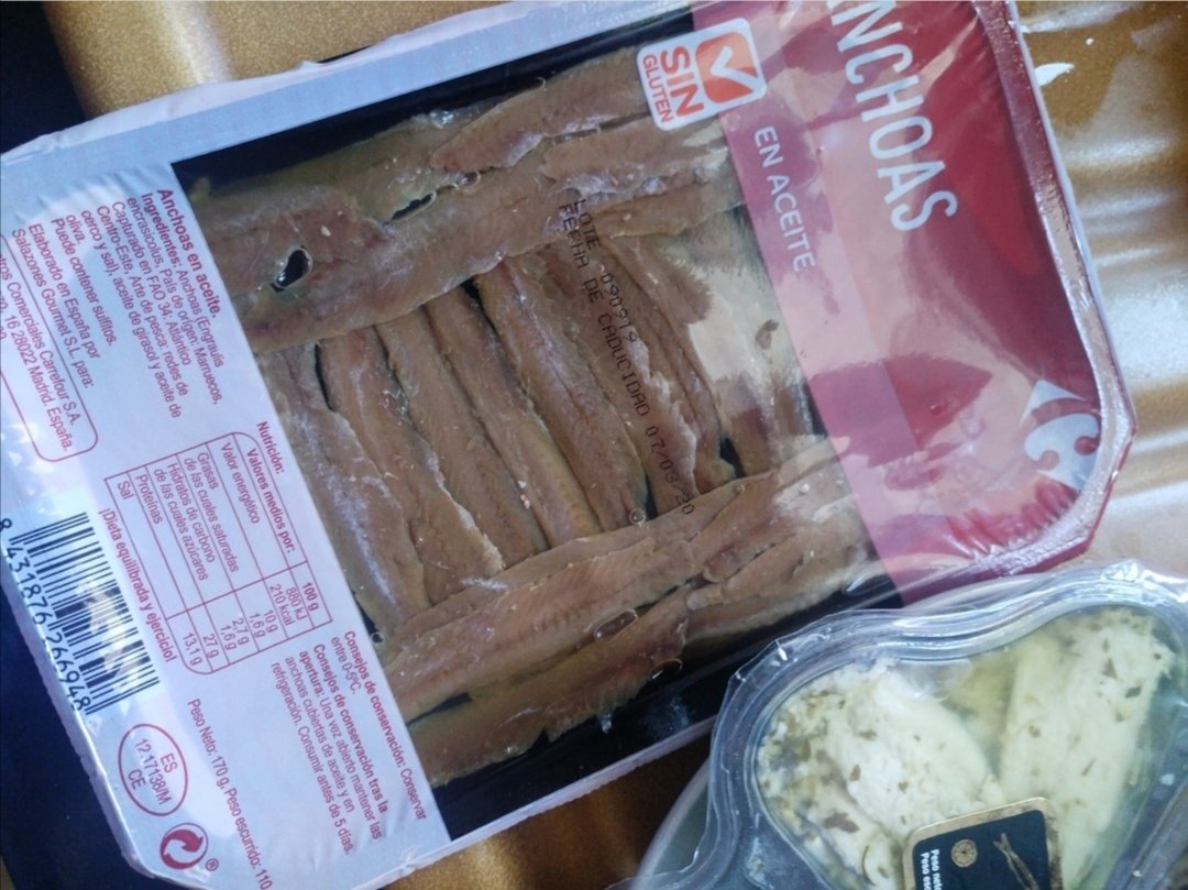 misterdelius's tweet photo. Mis anchoas  @CarrefourES preferidas, son las mejores, gustosas, sin espinas, en casa vuelan https://t.co/Zu1QiYUmft