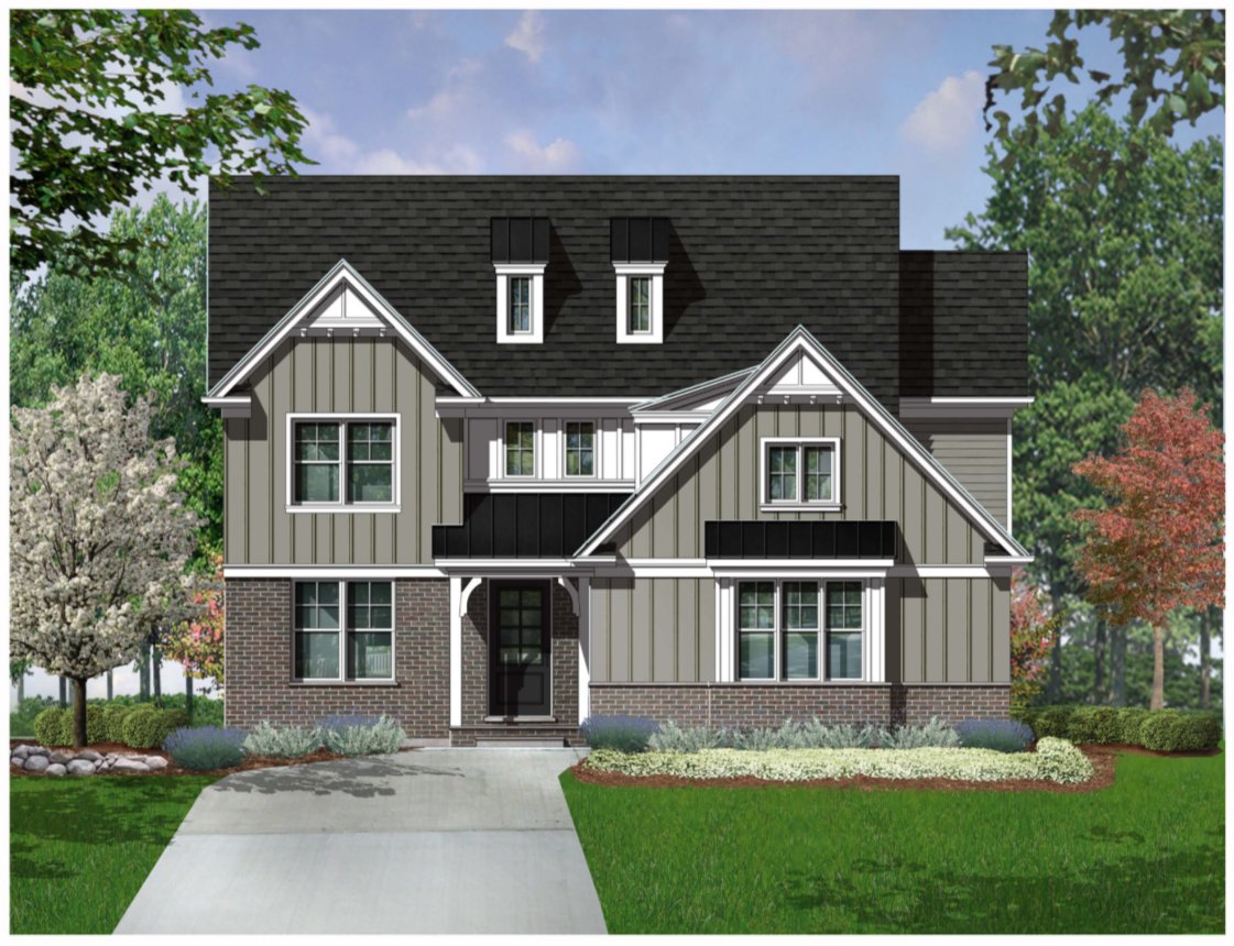 The Carlisle II is a unique floor plan from our design team at McNaughton Development. With a first-floor master suite, walk through closet, and Jack and Jill bedrooms on the second floor. This home is perfect for all ages. #HomeHighlight