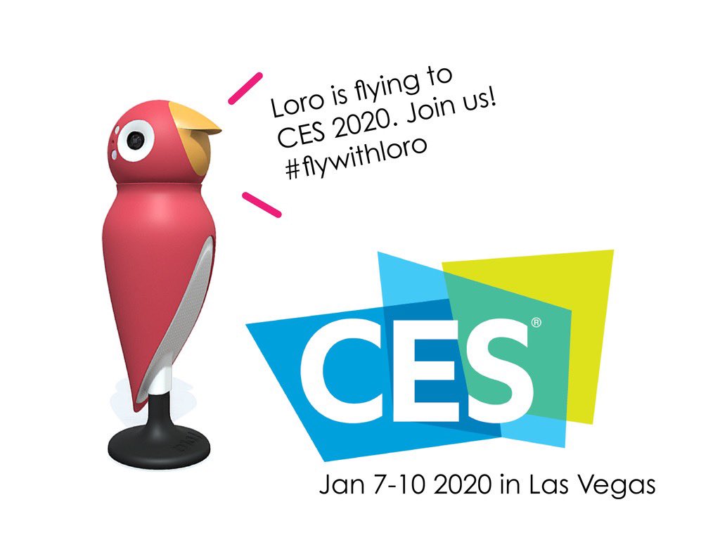 fly_loro's tweet photo. Are you CES ready? Loro, Yes! Loro is flying to #CES2020 and we would love to meet you all there.
Please email us to schedule a meeting or come to visit us.
Email: communications@loro.xyz
Location: Eureka Park Booth# 51126 
Don't have a ticket yet? Please ask us! https://t.co/gyqsiAMygi