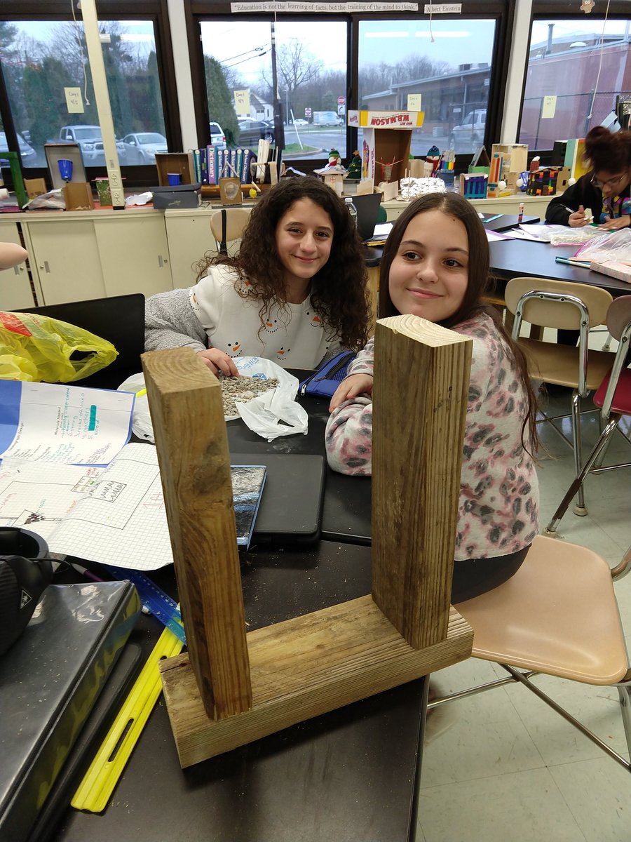 Kristen Fossa (@mrs_fossa) on Twitter photo These girls designed a seismograph that required some drilling. Mr. Mayer to the rescue! <a href="/CTBarkalow/">Barkalow Middle School</a> #FTS4RKIDS These girls designed a seismograph that required some drilling. Mr. Mayer to the rescue! <a href="/CTBarkalow/">Barkalow Middle School</a> #FTS4RKIDS
