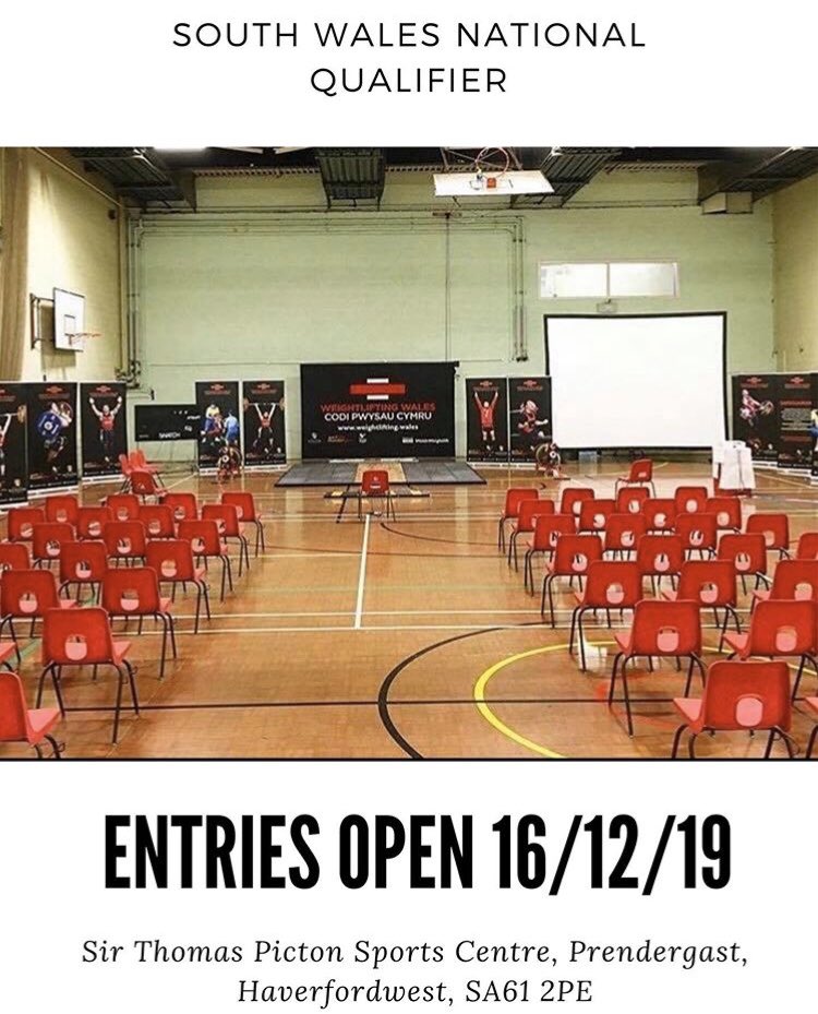 academy_wales's tweet photo. Next @WelshWeightlift event

South Wales National Qualifier 2020 at SAW 

#weightlifting #weightliftingcommunity #sawcymru #pembrokeshireweightlifting https://t.co/OUue1hEAfZ
