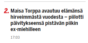 Rajainmaki's tweet photo. Jos #Iltasanomat ei olisi ilmainen niin olisin jo peruuttanut tilaukseni #torppa #sitäjatätä #luetuimmat https://t.co/e8LkGVVFSQ