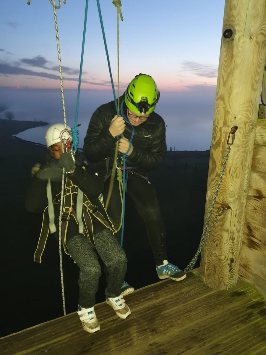 bensonschool's tweet photo. A beautiful view at the top of the abseiling tower #elftraining https://t.co/9qrjrHx6Y4