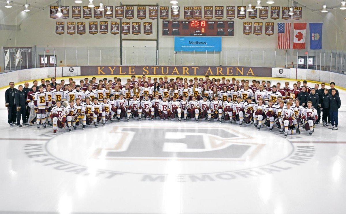 First time we were able to pull off a group shot with all six of our hockey programs in one shot 🏒🔥#EdgeSchool #EdgeHockey