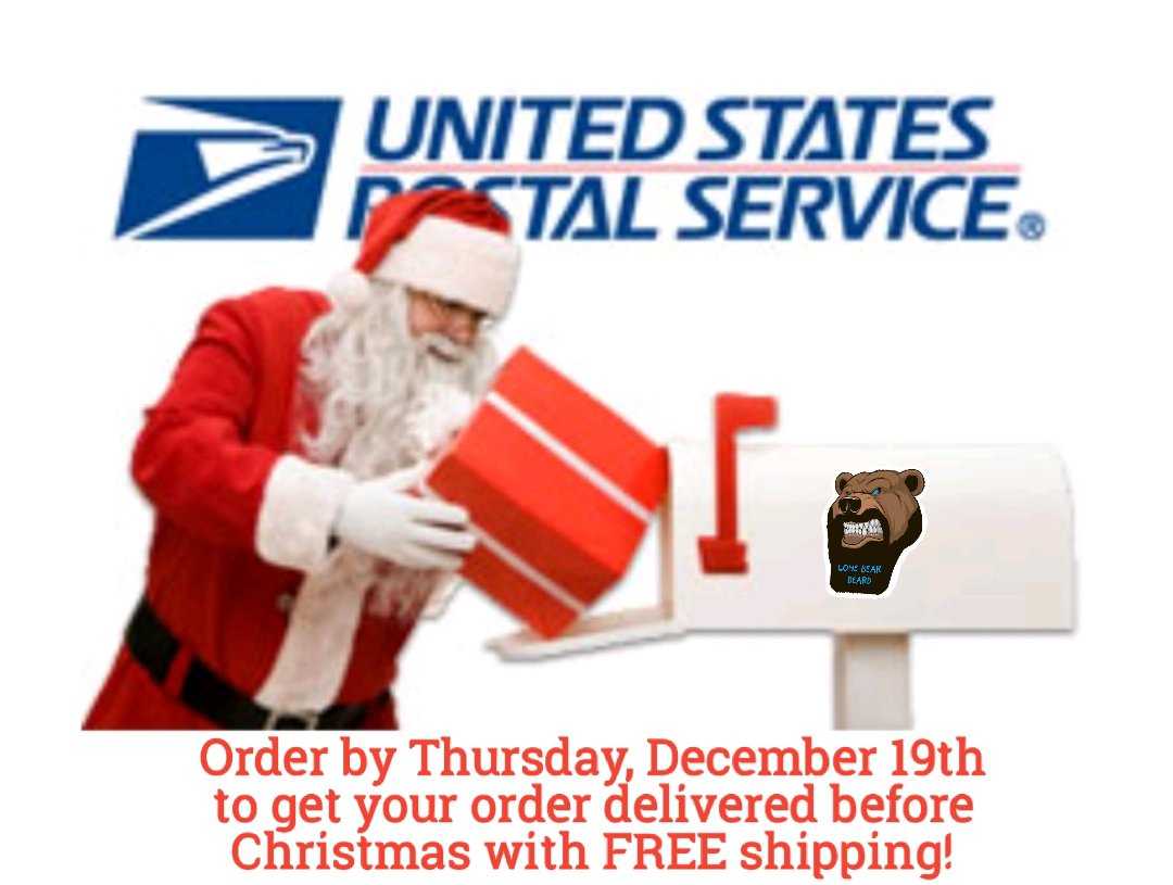 lonebearbeard's tweet photo. We are still offering #free shipping because we don't like paying shipping either. 
#freeshipping #Christmas #beardcare #beardoil #beardbalm #beardbutter https://t.co/wcjGSawM57