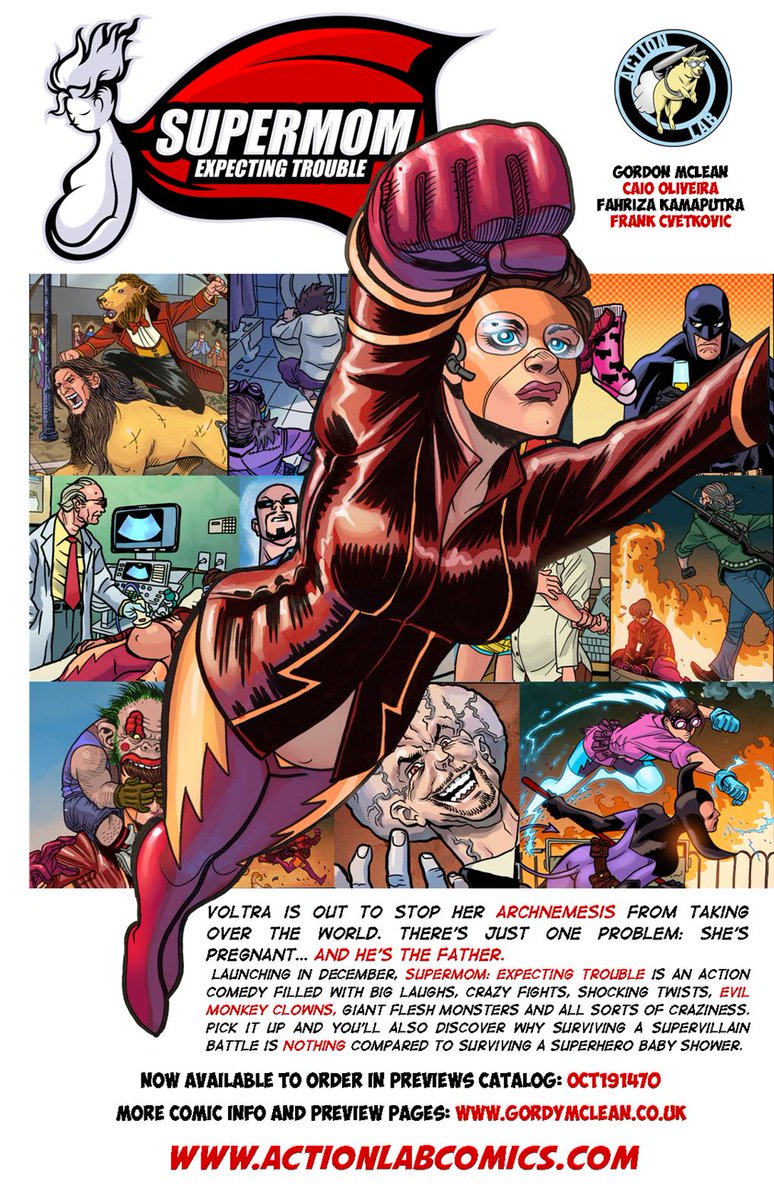 scripted_rants's tweet image. Tomorrow Supermom #1 hits the shelves. If you see it please consider picking it up. We've put so many hours into it and truly believe it's worth your time and money.

 A preview pack including story pages: mediafire.com/file/57986rnlg…

 More info: gordymclean.co.uk

#comics