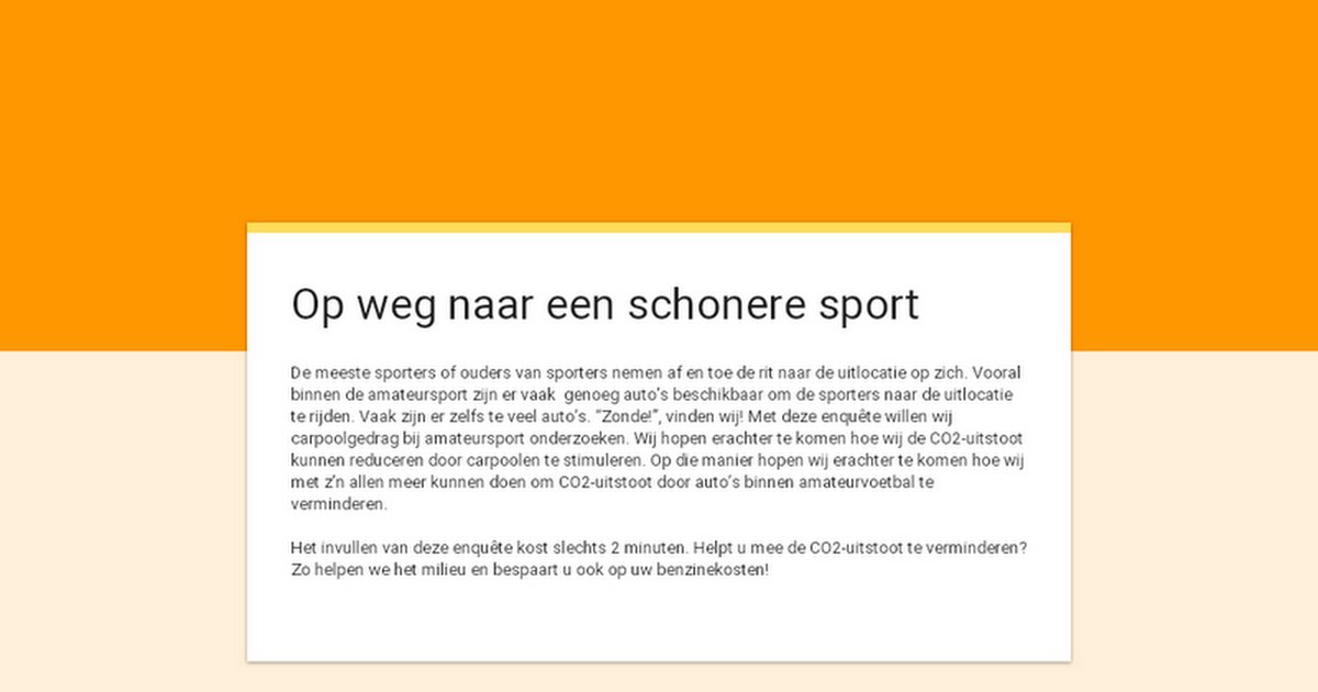 groendus's tweet photo. Mogen wij 2 minuten van jouw tijd? Twee studenten van de HAN zijn bezig met een interessant onderzoek over het carpoolgedrag onder amateursport. Met het invullen van deze enquête help je de CO2-uitstoot te verlagen 👏🏼 https://t.co/hZGVhtwpsh https://t.co/lKfQeEbCrX