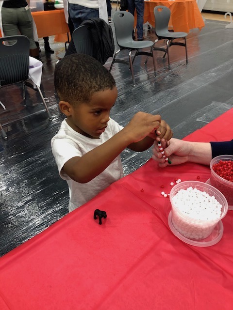 Last week, the staff members of Grinsfelder were honored to be able to participate in the inaugural "We Care" event that took place at the Boys and Girls Club of Fort Wayne, where we helped nearly 500 children make over 2,000 crafts to take home as gifts for loved ones. =)