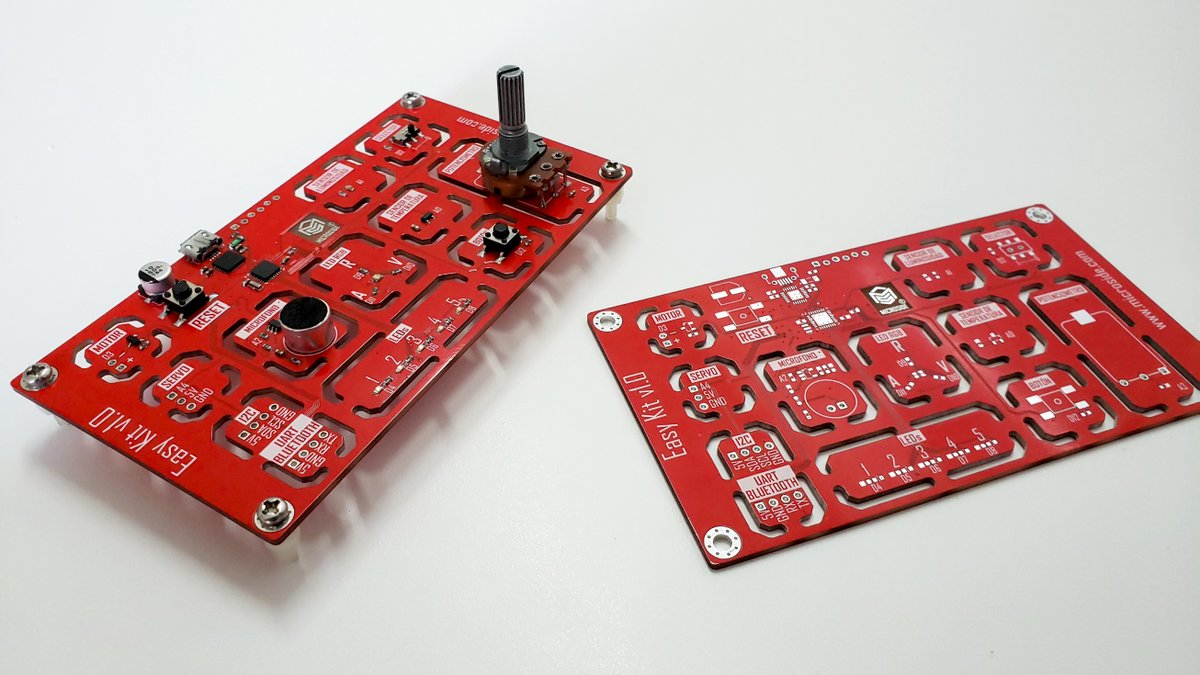 MICROSIDE_MX's tweet photo. Muy pronto daremos a conocer todas las características del nuevo módulo de aprendizaje, Easy Kit v1.0. 😉

Estamos elaborando un contenido de proyectos que ayudarán aprender electrónica, enfocado especialmente para educación primaria y secundaria.

#Microside
#EasyKit https://t.co/6Zusa5D4Ps