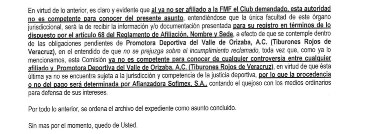 herculezg's tweet photo. 🚨🚨🚨🚨🚨🚨🚨🚨🚨🚨

ASÍ DE FÁCIL SE LAVAN LAS MANOS. 

¿Y como puede recuperar el dinero debido el jugador? 

¿Donde quedó este famoso depósito? @LigaBBVAMX @ClubTiburones 

Mándenlos a controversias decían.. #LigaBBVAMX https://t.co/NU44Z1vR8y