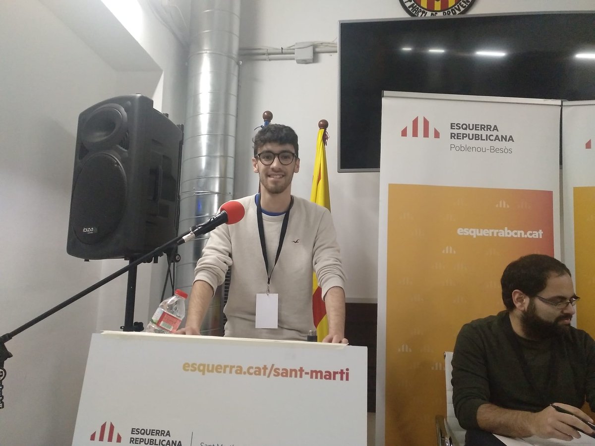 ERCSantMarti's tweet photo. @ERCPoblenou @ERCClotVerneda @JoventSantMarti @ERCbcn @Esquerra_ERC @joventBarcelona @JoventRepublica @joseldelga @kasmasnou @JoanCCanela @JordiRalloBCN @lourdesg2a Presentació de les Incorporacions a l’executiva comarcal de Sant Martí. Carlos Ayala, Silvia Tovar, Santi Romo i Jordi Soler. https://t.co/yCYAoWSZQ3