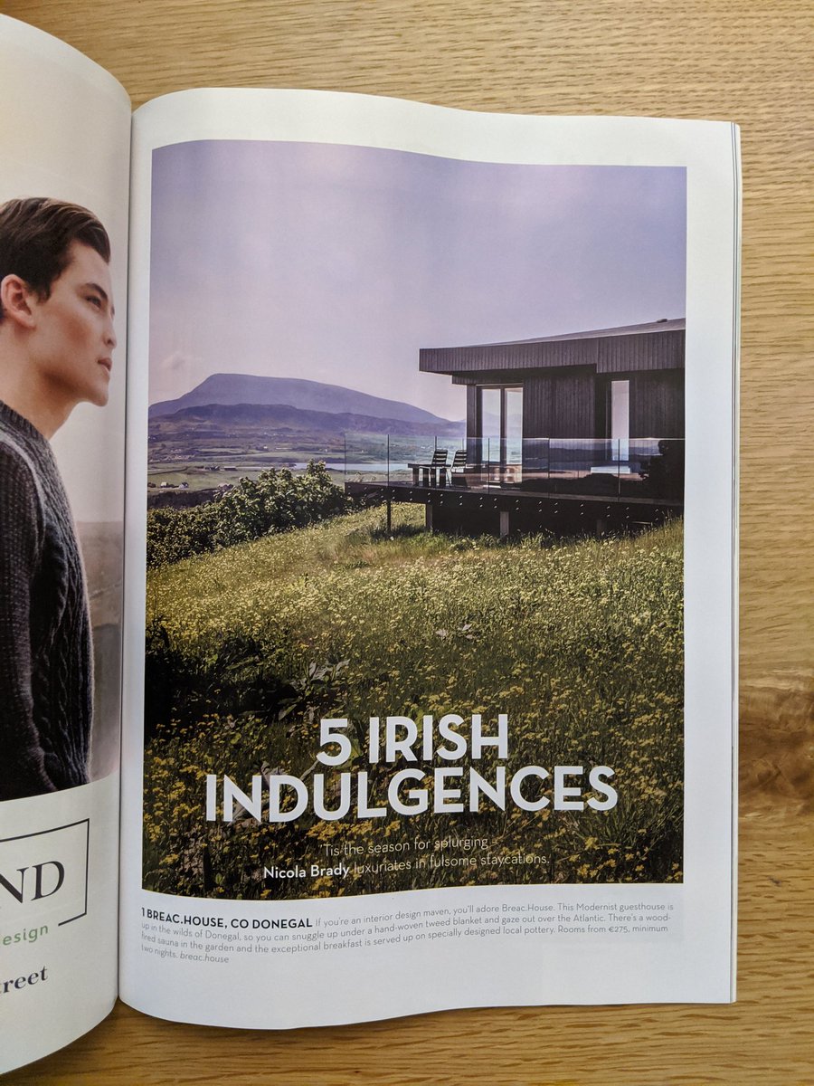I'm in the current issue of <a href="/CARAMagazine/">CARA Magazine</a>, talking about the most indulgent stays around Ireland, whether you're an interior design buff or a fan of drinking champagne on a golden sofa (who isn't?!)   issuu.com/caraaugust/doc…