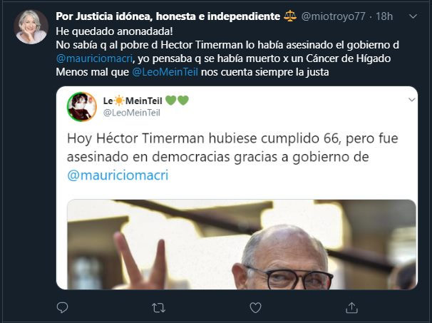 LaArmyTroska's tweet photo. Así son los ultra macrista, después dice que somo ultra violentos #AlbertoMintio. Saludos a @JoselitoLCastro @http77twwitter @wanlubert @Gustavo__Olmos @mrgr2011 https://t.co/aV0b0pGLnO