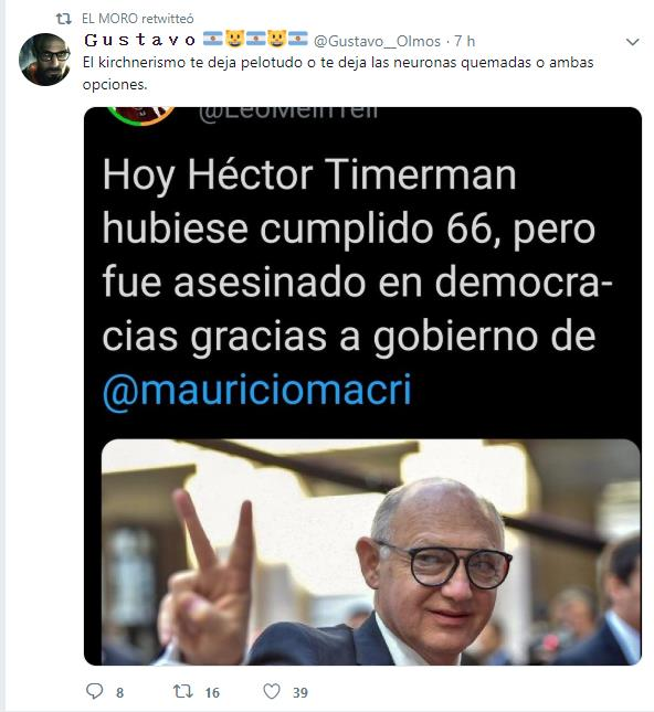 LaArmyTroska's tweet photo. Así son los ultra macrista, después dice que somo ultra violentos #AlbertoMintio. Saludos a @JoselitoLCastro @http77twwitter @wanlubert @Gustavo__Olmos @mrgr2011 https://t.co/aV0b0pGLnO