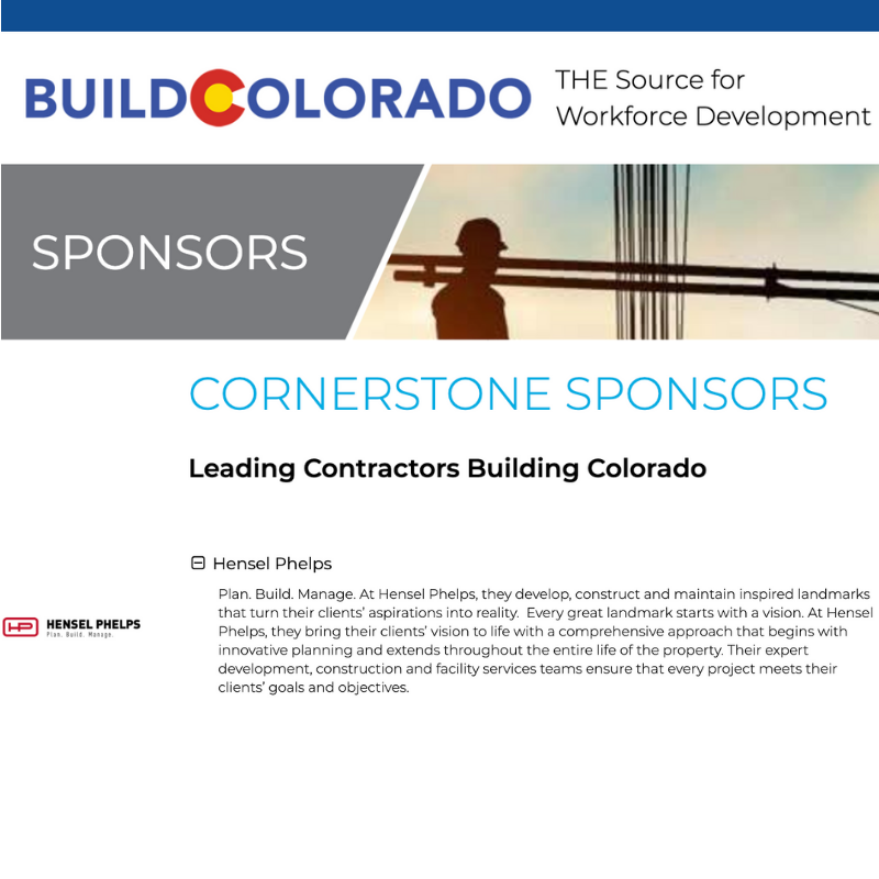 ConstCareersNow's tweet photo. The next Cornerstone Sponsor we would like to thank is HENSEL PHELPS They have been an active supporter of Construction Careers Now from the beginning & attend our Hiring Fairs on a regular basis https://t.co/8DHurERvdw #ThankYou #CCNSupporter #BuildColorado https://t.co/FhoLOSD0YB