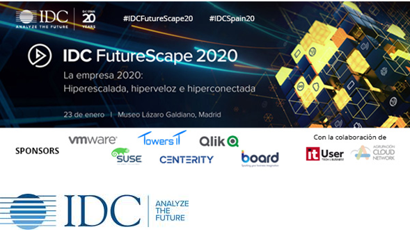 #IDCFutureScape20 Barcelona: looking forward meeting you at January 30 @towersIT
#digitaltransformation #AIOPS