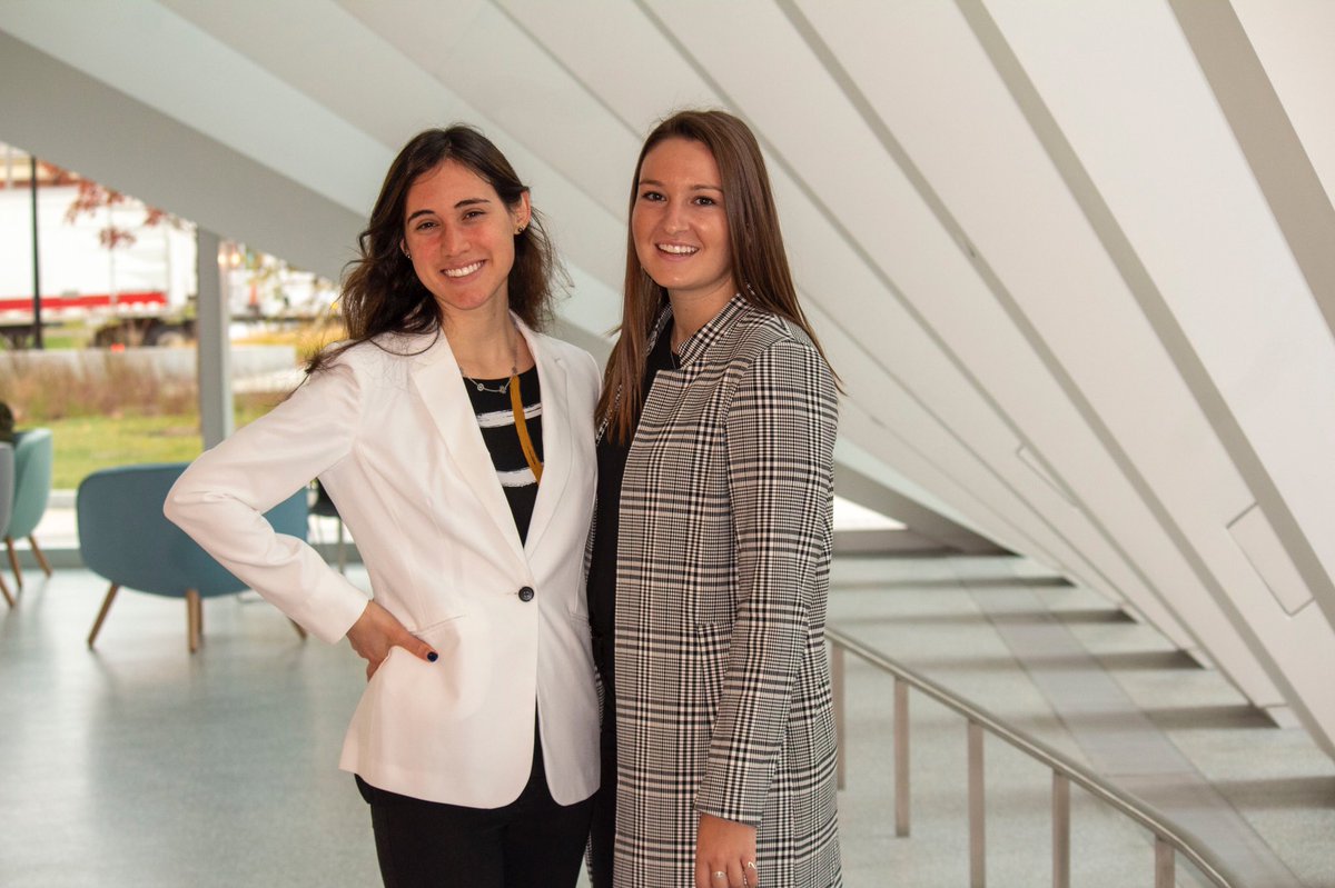 McCormackForum's tweet photo. Brittany and Jordan, Co-Directors of Attendee Outreach, are excited for you all to see which schools and guests we hope to see at the forum! https://t.co/wYC7P97g6x