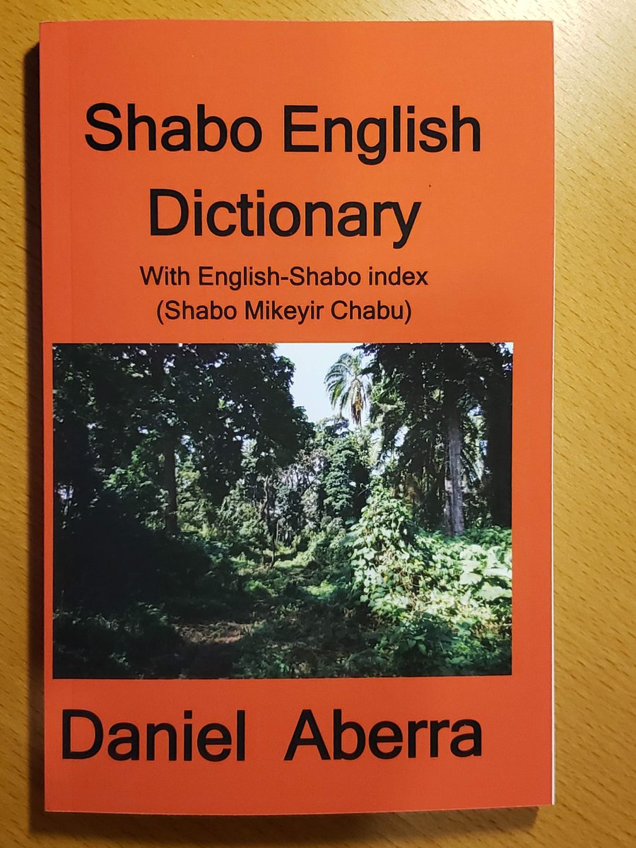 ethiopic's tweet image. Shabo, an #EndangeredLanguage of #Ethiopia is spoken by ~400 speakers (Wikipedia).  Learn Shabo in 2020 and help keep the language alive: amzn.com/1701013096 A dictionary of 1,500 terms collected by linguist Daniel Aberra.