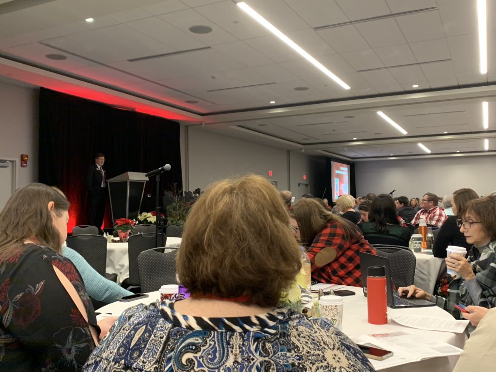 DeweyMann309's tweet photo. Spending the day with some talented colleagues at #OhioStateExtension Annual Conference. Great lead off by @StephenMGavazzi. @CFAES_OSU @OSUOutreach @CentralState87 #LandGrantFierce #LeanOnYourLandGrant https://t.co/xBqWWjM2DQ