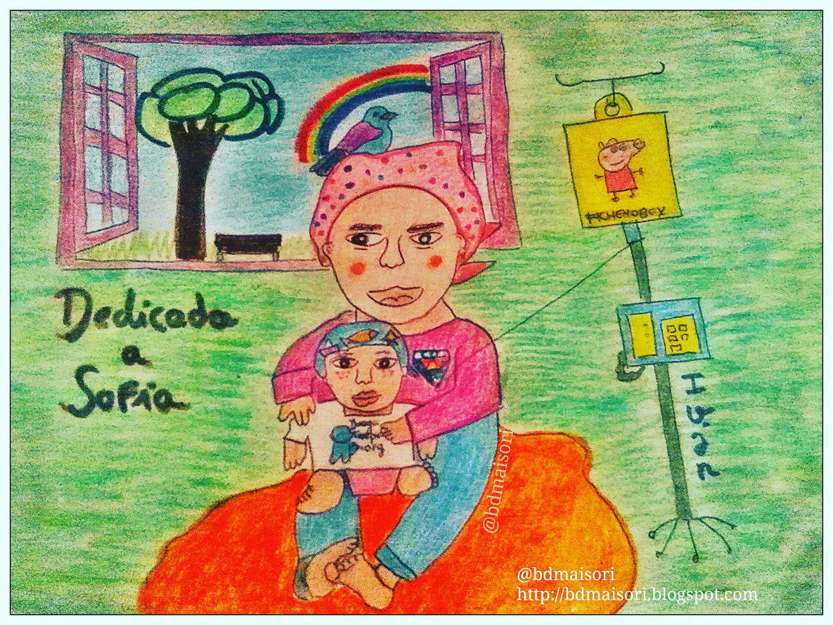 bdmaisori's tweet photo. Dibujos que nuestro guerrero dedicó a niños y niños como él. Historias que merecen ser contadas y que nuestro peque quiso pincelar llenas de verdad y magia. #CáncerInfantil #Leucemia #Donamédula  @todosconbeth @MartaBruletout @pilicorleone @MedulaparaMateo @unoentrecienmil https://t.co/Bnr11m8ObW