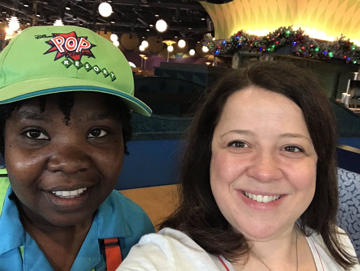 DellaShea1's tweet photo. @WDWToday Sending a Big Thank You to Cynthia at the Pop Century Resort dining room for hrlping me kick off a fantastic week at Disney World! #CastCompliment #disneyworld https://t.co/FhjZxqMjgb