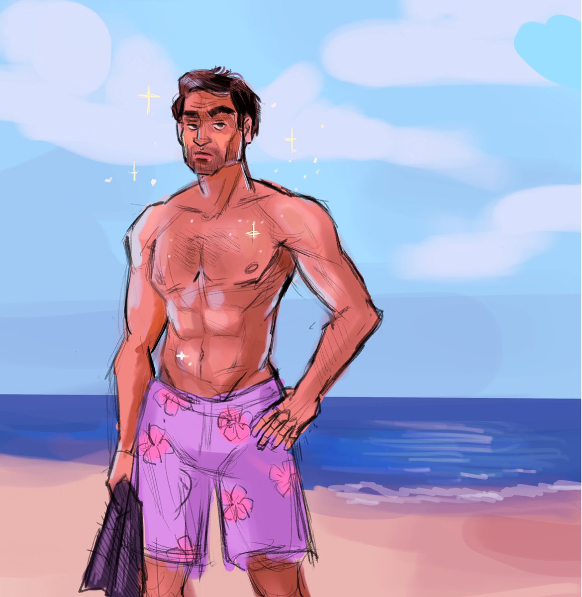 Shoobs123's tweet photo. #KumailNanjiani and his shredded transformation had me shook. As a #SiliconValleyHBO fan I HAD to show Gilfoyleโs reaction. #dinfoyle https://t.co/tjOZj1BIEF