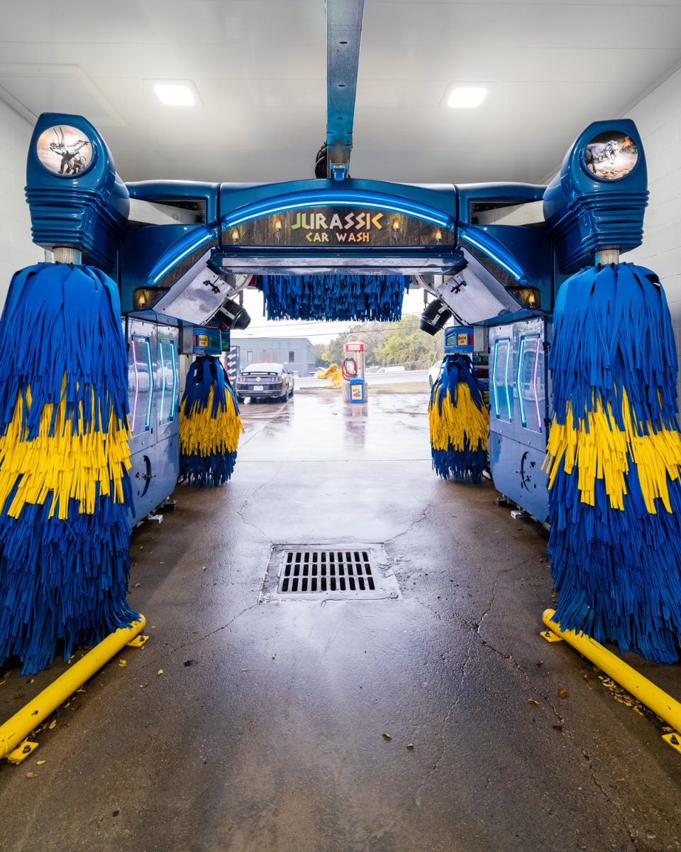 Jurassic Car Wash on Twitter "We're ready to make every sleigh in