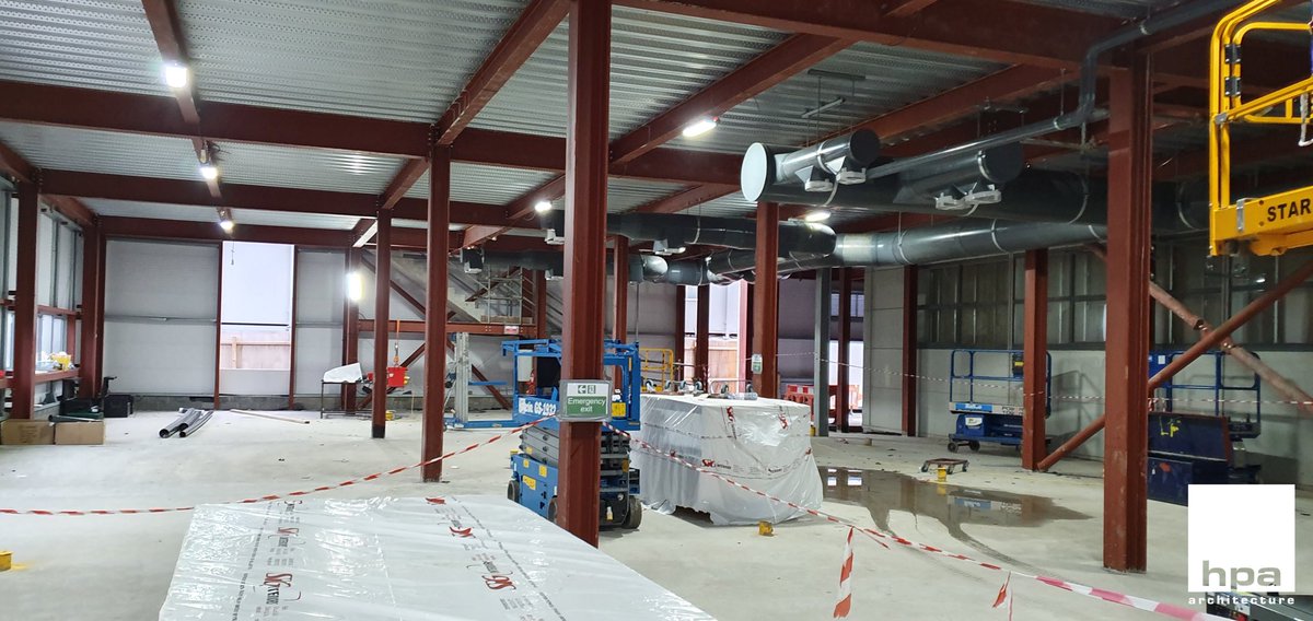 Progress on <a href="/AlmacGroup/">Almac Group</a> building B3 with <a href="/HeronBros/">Heron Bros</a> right on our doorstep is going great, one of the many projects Rea Campbell  is leading along with Peter Mcmullan at this facility.