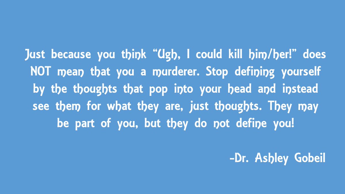 DrGobeil's tweet image. Realizing that your thoughts and feelings don&apos;t define who you are as a person can be incredibly freeing #cognitivedefusion #mentalhealth #mindfulness #liveyourbestlife
