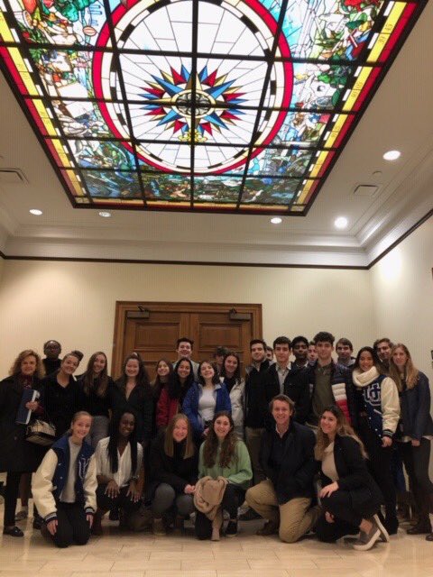 unioncatholichs's tweet image. AP Gov students take their learning to the NJ State House! #anywherelearning