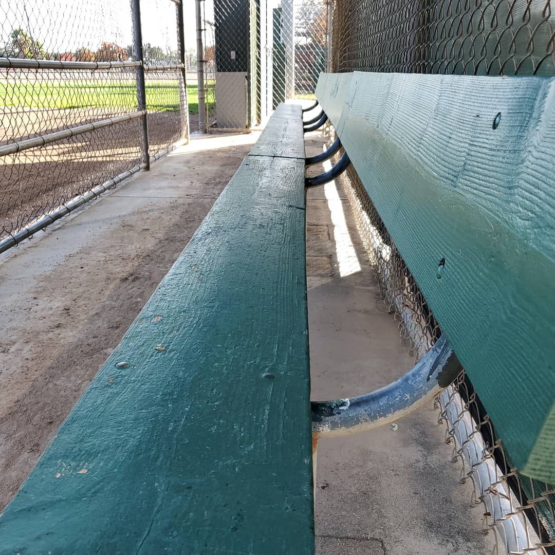 LaVernePD's tweet photo. The field may be quiet now, but in 24 hours the showdown begins ⚾️⚾️
#lvpoa #lavernepoa #lavernefire #bhs #busd #softball #toydrive #7thannual https://t.co/YlXJTKJ1Iv