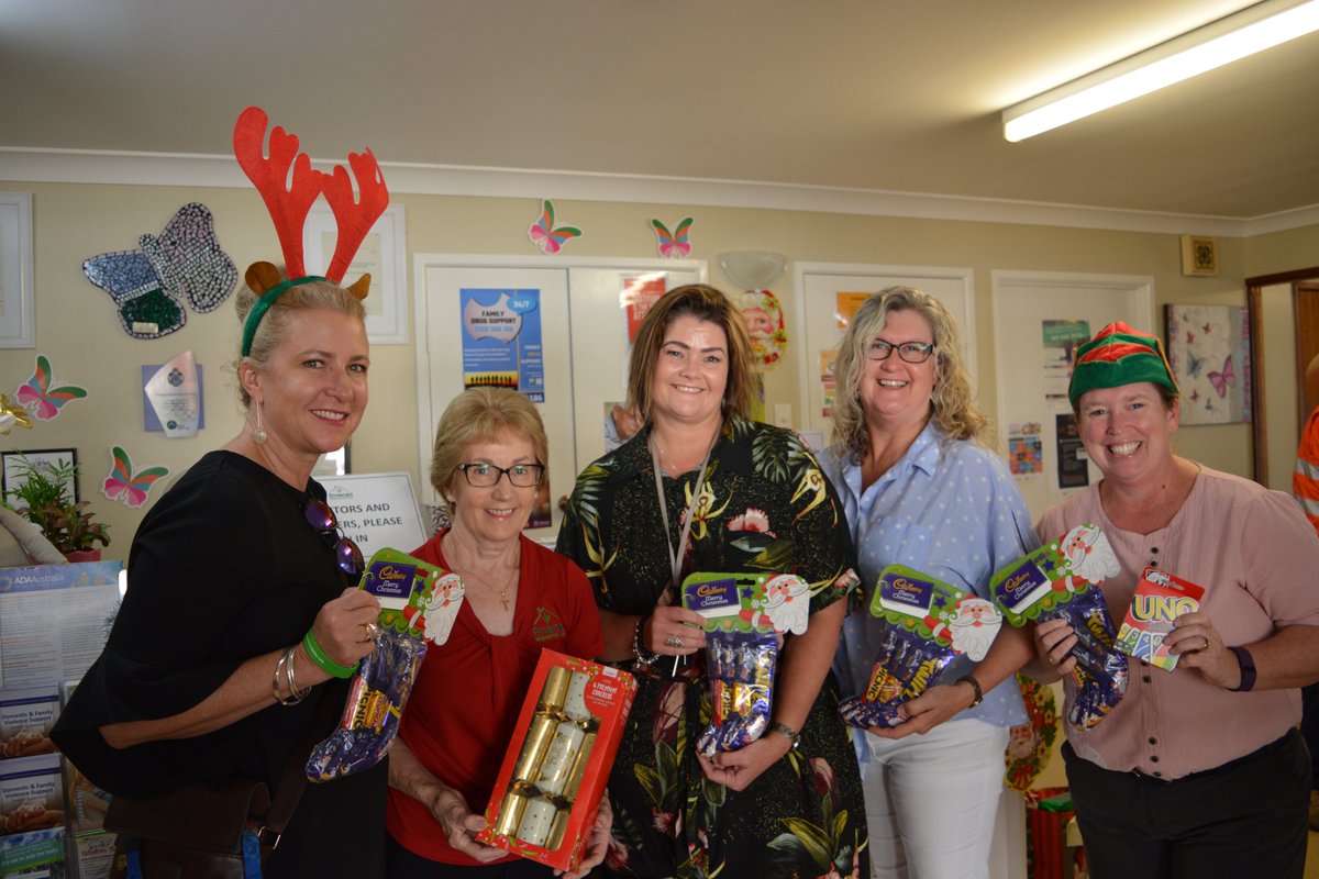 CQUniEmerald's tweet photo. It's beginning to look a lot like Christmas!! The Emerald Campus was pleased to make a donation of Christmas goodies to the Emerald Neighbourhood Centre Linking Alms For Christmas Appeal. #cquniemerald https://t.co/tZBxN2rqkE