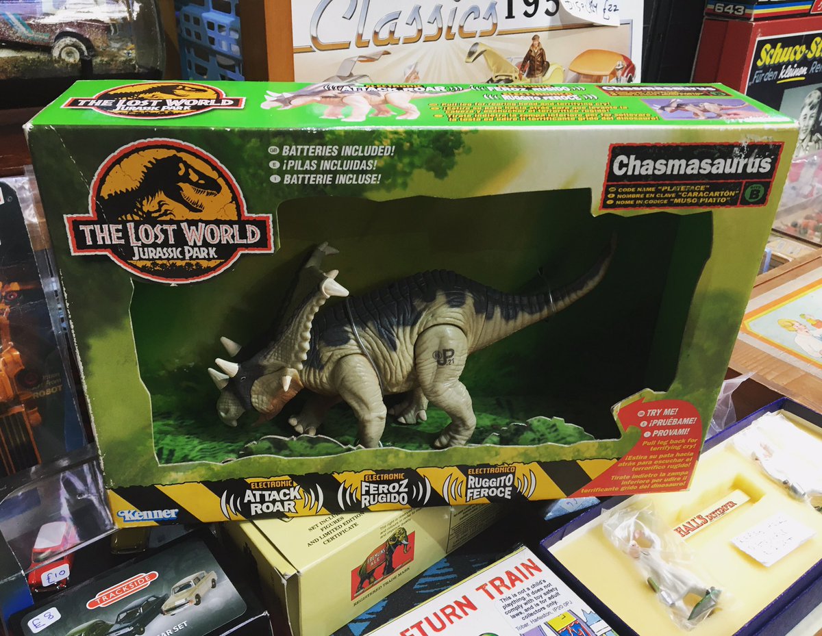 ccwtoys's tweet photo. The Lost World: Jurassic Park Chasmasaurus #toyoftheday #jurassicpark #jp #thelostworld #thelostworldjurassicpark #tlw #chasmasaurus #kenner #dinosaurs #dinosaur #dinosaurtoys #jurassicparktoys https://t.co/BYPqnI92AN