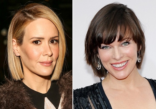   HAPPY BIRTHDAY !  Sarah Paulson  and  Milla Jovovich 