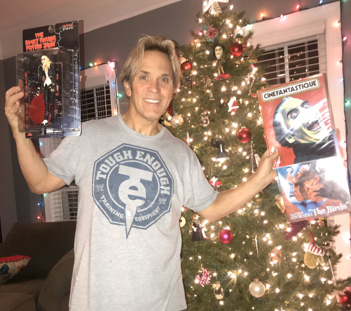 WWERobinson's tweet image. Thanks to @refmarsh, Ms. Shell and the staff of @WotRtheshow for the awesome gift today. Two Cinefantastique magazines I lost and a Riff Raff action figure from the Rocky Horror Picture Show. Total class act everyone! Thanks again and Merry Christmas.