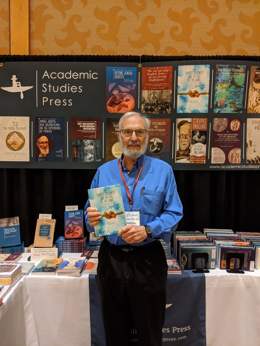 ASP_Boston's tweet photo. One last conference tweet! ASP had a great time at #AJS19. Thanks to all of our wonderful authors who stopped by and to both the familiar and new faces that browsed our titles and inquired about the press. See you next year in DC! https://t.co/VnpHKXeE18