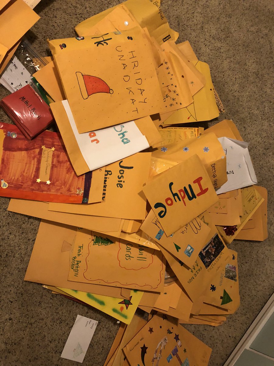 PrestoClass's tweet photo. Goodwill card sorting time! Students may complain about the assignment, but it’s always the most rewarding of the year! https://t.co/Es4CW1jg9j