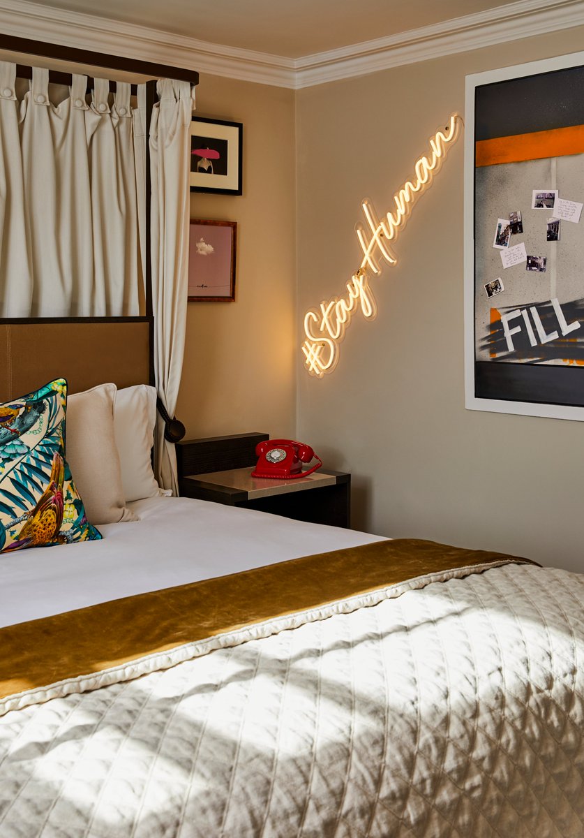 Kimpton's tweet photo. This is your reminder to take a deep breath. We know the world is fast-paced, especially around the holiday season. That’s why our #StayHumanProject rooms are in full swing at our Europe properties until the end of the year. https://t.co/YxCUR4BiI6 https://t.co/XckTN27mHe