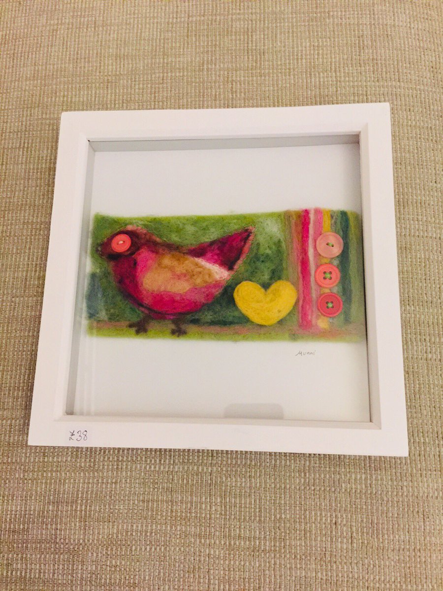 Framed #needlefelted art on sale @Hobbycraft_RDG #xmasgiftideas #Reading #crafts #feltartforsale #supportlocalartists