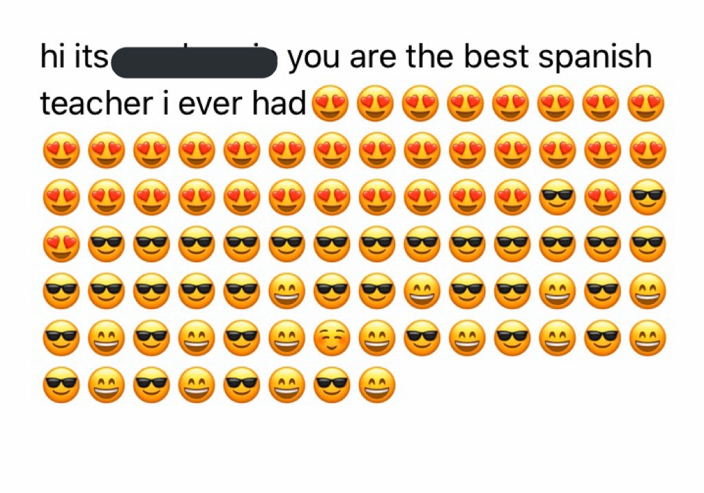 sraburkel's tweet photo. When students find out your email address 🤣 #earlylang https://t.co/HlV9Cv8dPr