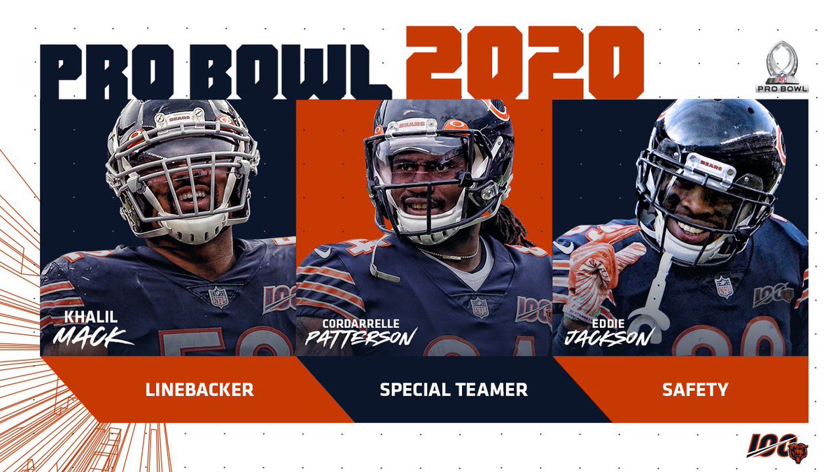 chicago bears pro bowl