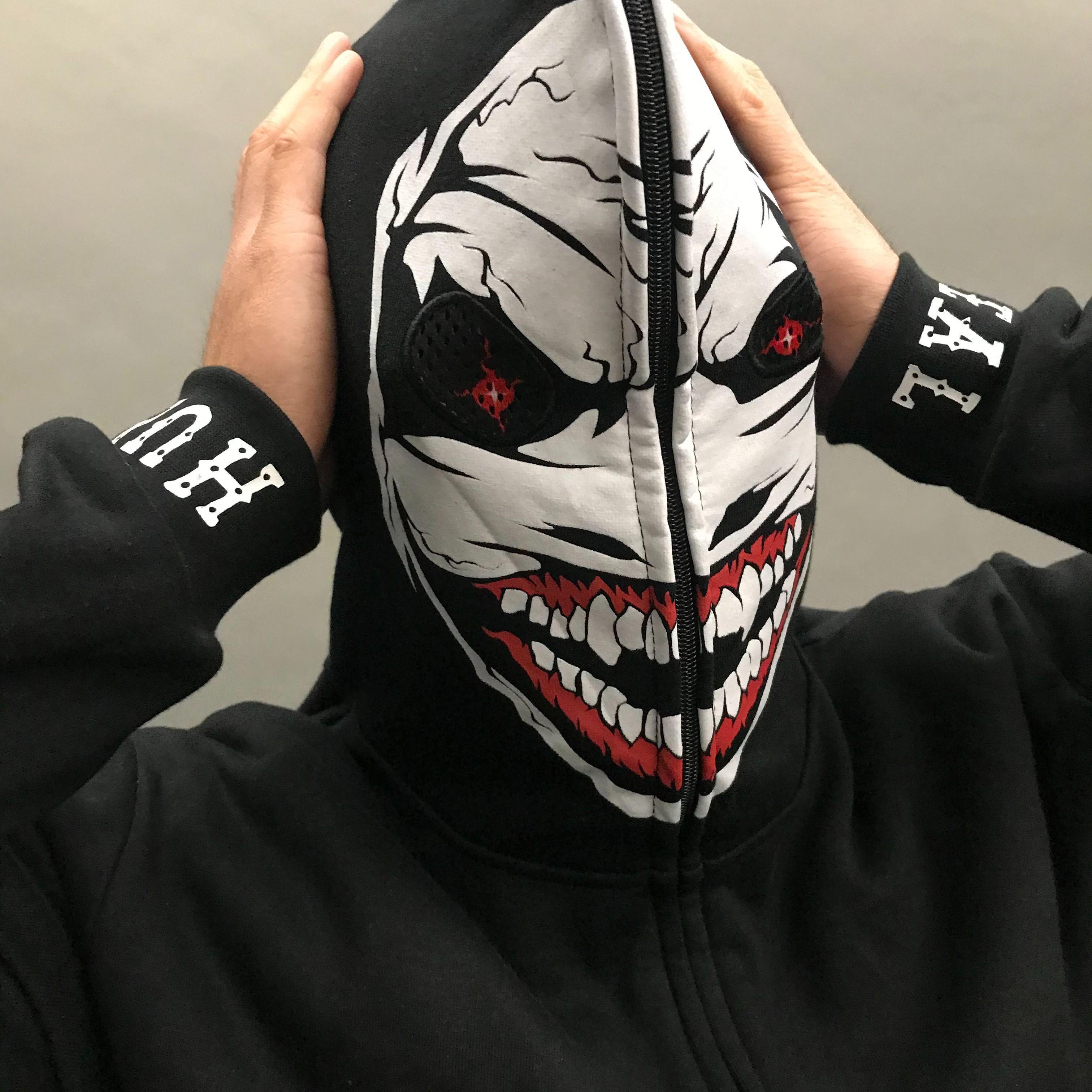 Full face sales zip hoodie