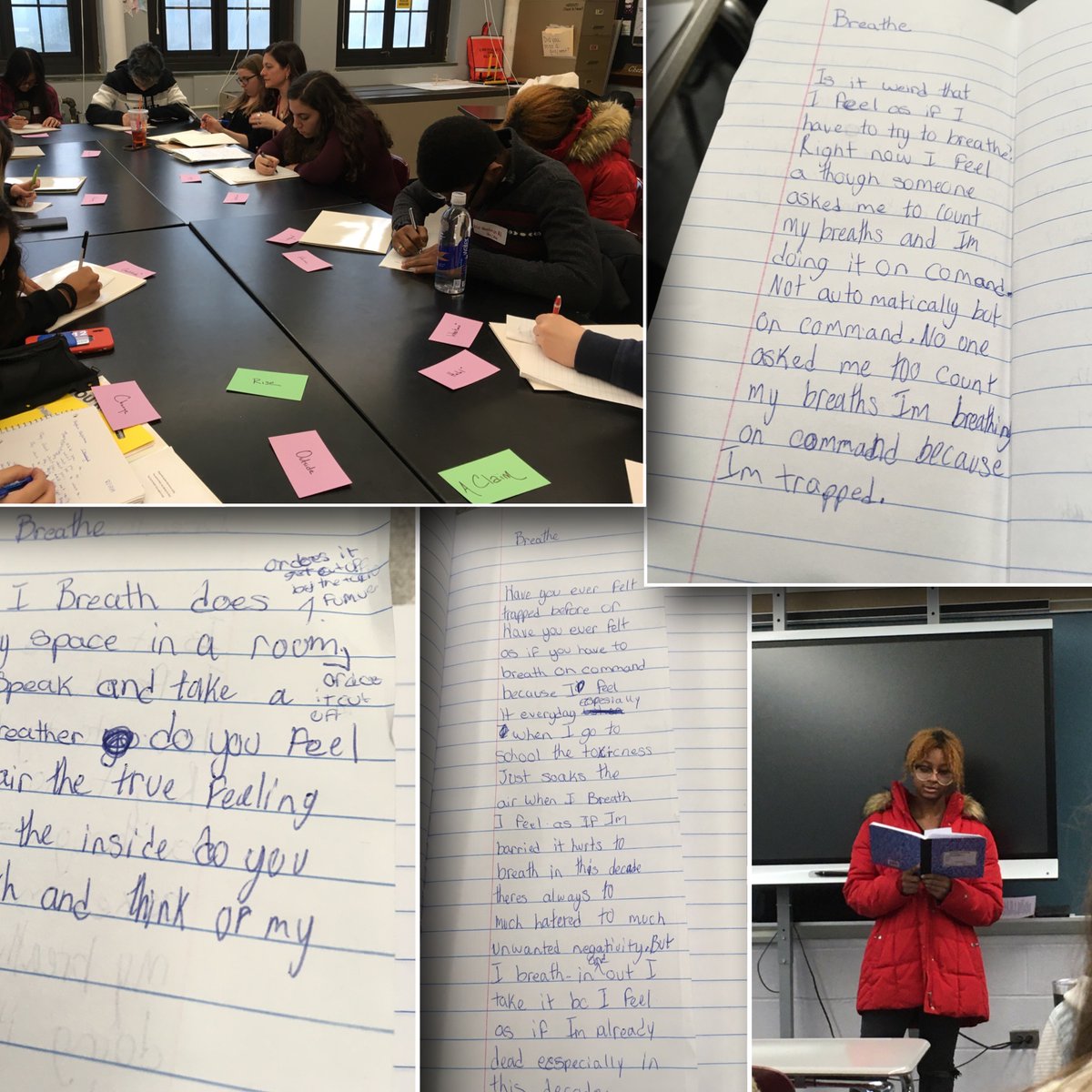 MsMigliacci's tweet photo. #GiveaHootFor...inspiring poets from @LynbrookSouthMS and #LynbrookHighSchool at the @MephamEnglish #PoetryInvitational.  Thanks, @teachpassion1, @msdon9, Nicole Maresca, Matt Coonan, and Arianna Miller!
@JJrainis @JMWiener https://t.co/TjAZ2ELjBj