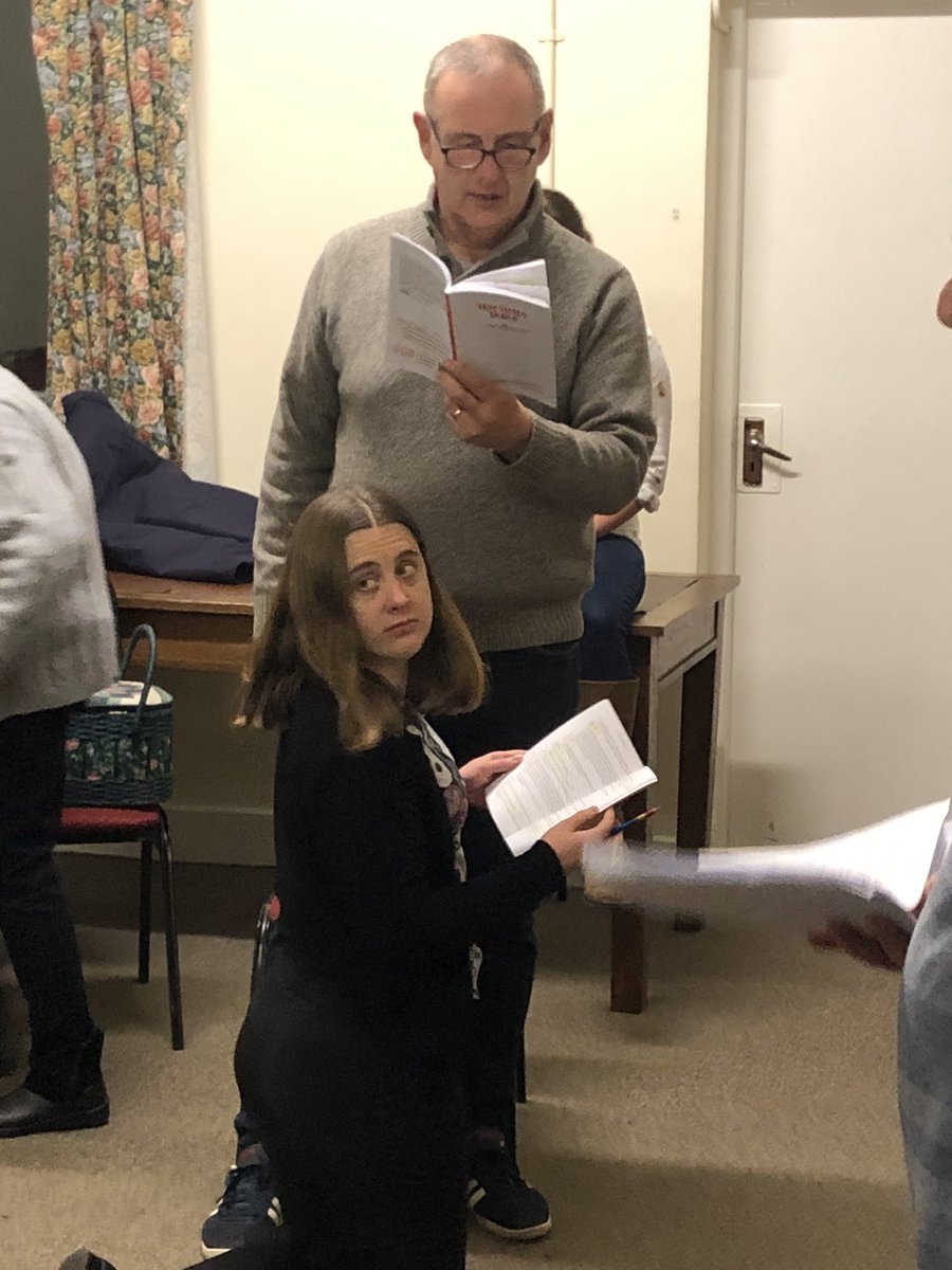 The crew play with the props whilst the cast play with... Ten Times Table <a href="/thebonington/">Bonington Theatre & Cinema</a> January 2020