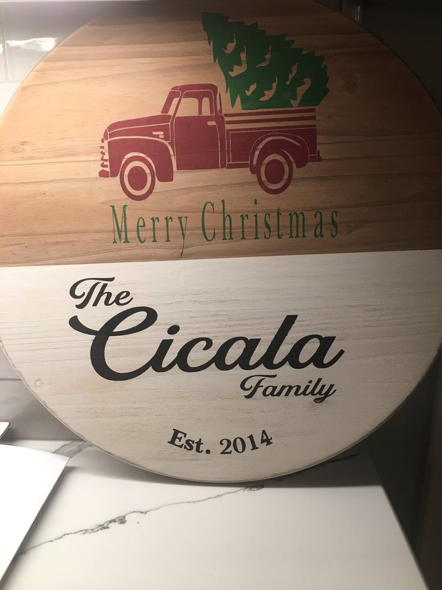 Thank you <a href="/wypride/">Wear Your Pride</a> for my custom Christmas sign 🌲🌲🌲love it