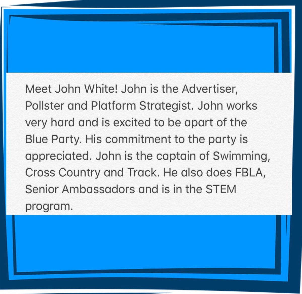 #PresidentofPequannock2019