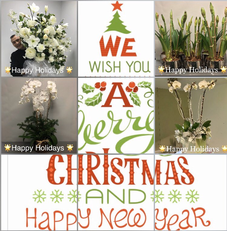Thank you to all our #clients  and #customers for your support through 2019 . @fleurdepascalny wishes you all a #merrychristmas and #happynewyear #hapoyholidays #nycflorist #fleurdepascalny #fleur #grateful 😘🎅🏻🎄🌟