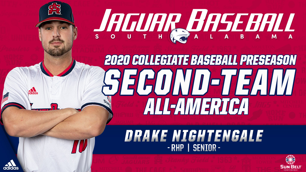 SouthAlabamaBSB's tweet photo. Congratulations @nightengale32!
#JagNation https://t.co/HDvJSo47EY