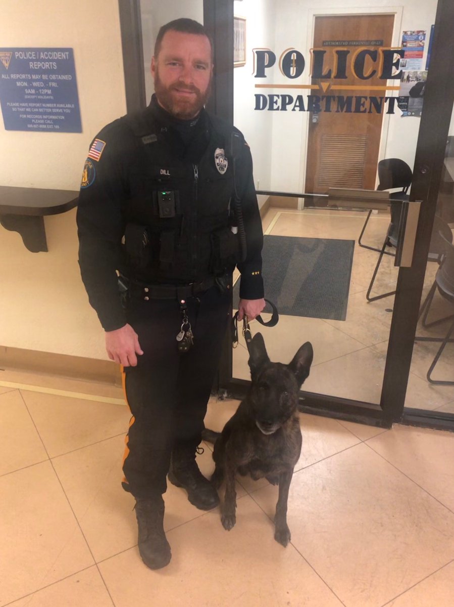 SomersPointPD's tweet photo. The SPPD would like to thank both K-9 Officer Rick Dill &amp; K-9 Officer Mark McElwee for their 17 years of Service to the City of Somers Point! https://t.co/MYVdMBfbqe